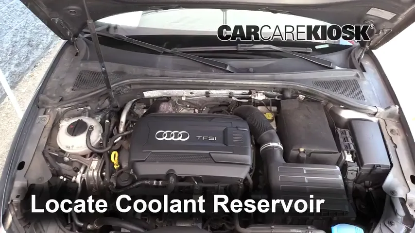 2015 Audi A3 Quattro Premium 2.0L 4 Cyl. Turbo Convertible Antigel (Liquide de Refroidissement) Réparer les Fuites